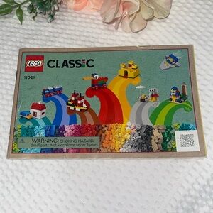 11021 INSTRUCTION BOOKLET ONLY For Set # 11021 ~ Lego Classic ~